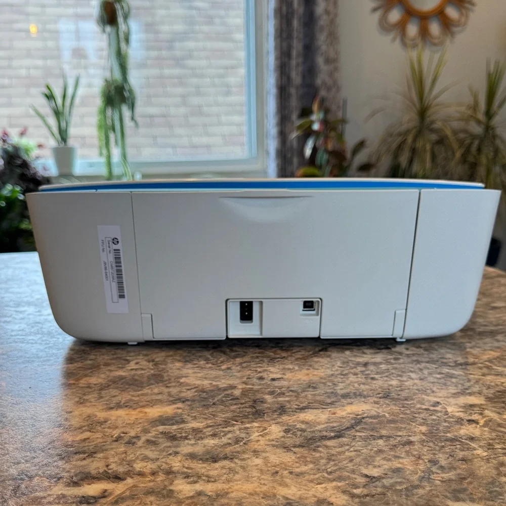 HP DeskJet 3755 All-in-One Printer - Blue and White